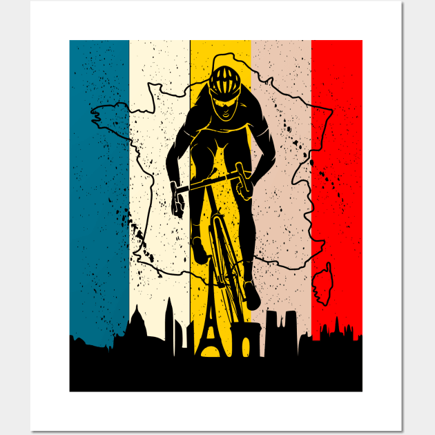 Ciclismo Tours France   Vintage Wall Art by vintagejoa